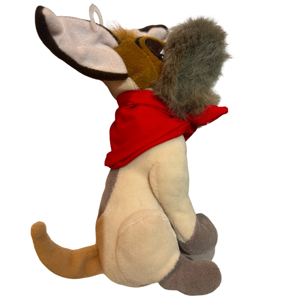 Vintage Disney Dodger from Oliver & Company 7” Mini Bean Bag Collectable